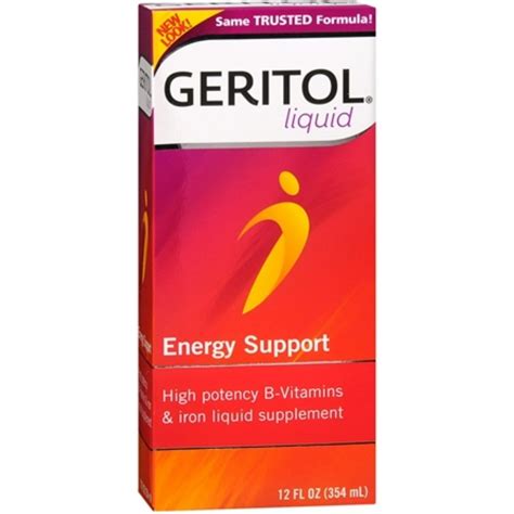 Sin edulcorantes artificiales: el soporte energético líquido de <b>geritol</b> no contiene edulcorantes artificiales. . Why is geritol liquid out of stock everywhere